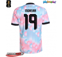 Belgia Diego Moreira #19 Koszulka Wyjazdowa MŚ 2026 Krótki Rękaw